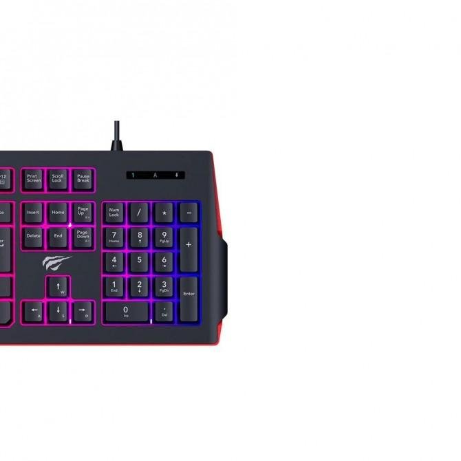 Клавіатура Havit HV-KB866L USB, black-1