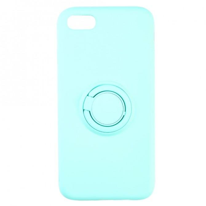 Чохол Ring Color для iPhone 7/8 Бірюзовий-1