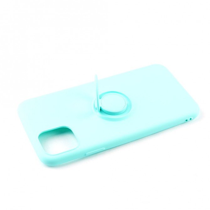 Чохол Ring Color для Iphone 11 Бірюзовий-3
