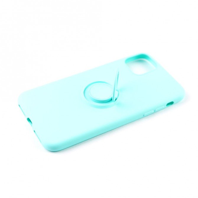 Чохол Ring Color для Iphone 11 Бірюзовий-4