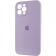 Силіконовий чохол для iPhone 12 Pro Пастельно Лавандовий FULL
