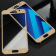 Защитное стекло для SAMSUNG A720 Galaxy A7 2017 Full Glue (0.25 мм, 2.5D, золотое) ЛЮКС