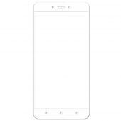 Защитное стекло для XIAOMI Redmi 4x Full Glue (0.25 мм, 2.5D, белое) ЛЮКС