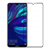 Захисне скло для HUAWEI Y6 2019/Honor 8a Full Glue (0.25 мм, 2.5D, чорне) ЛЮКС