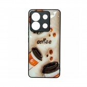 Накладка Prisma Plushie для Xiaomi Poco X6 / Note 13 Pro 5G Coffee Накладка Prisma Plushie для Xiaomi Poco X6 / Note 13 Pro 5G Coffee