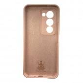 Силиконовый чехол Samsung Galaxy S25 FE Бежевый FULL