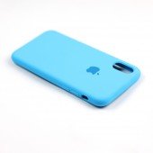 Чехол силиконовый для iPhone Xr Светло Синий Чехол силиконовый для iPhone Xr Светло Синий