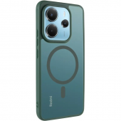 Чeхол TPU+PC Lyon Frosted series with Magsafe Xiaomi Redmi Note 14 4G Green