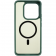 Чохол TPU+PC Lyon Frosted series with Magsafe Xiaomi Redmi Note 14 4G Green