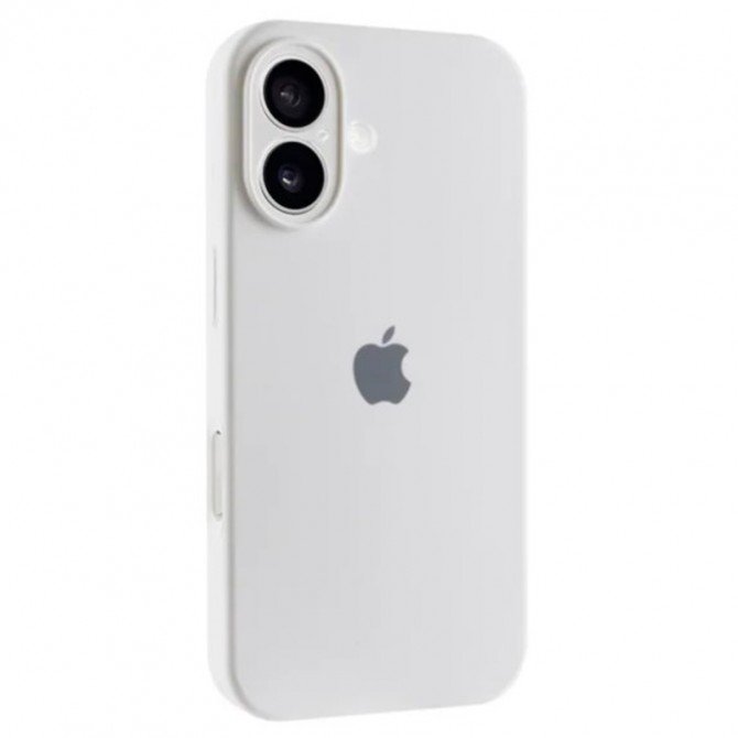 Силиконовый чехол для iPhone 17 White FULL