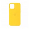 Оригинальный силиконовый чехол для iPhone 13 Pro Светло Желтый FULL
