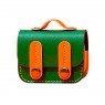 Чехол U-Like Leather Briefcase For Airpods Green/Orange