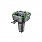 ФМ Модулятор Borofone BC48 Broad QC3.0 18W Black ФМ Модулятор Borofone BC48 Broad QC3.0 18W Black