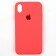 Чохол силіконовий для iPhone X/Xs Неоново Рожевий