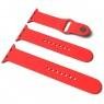 Ремінець для Apple Watch 42/44/45/46/49mm Sport Band 3 pcs (S/M & M/L) Red