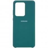 Чохол накладка Original Soft Case Samsung G988 Galaxy S20 Ultra Зелений FULL