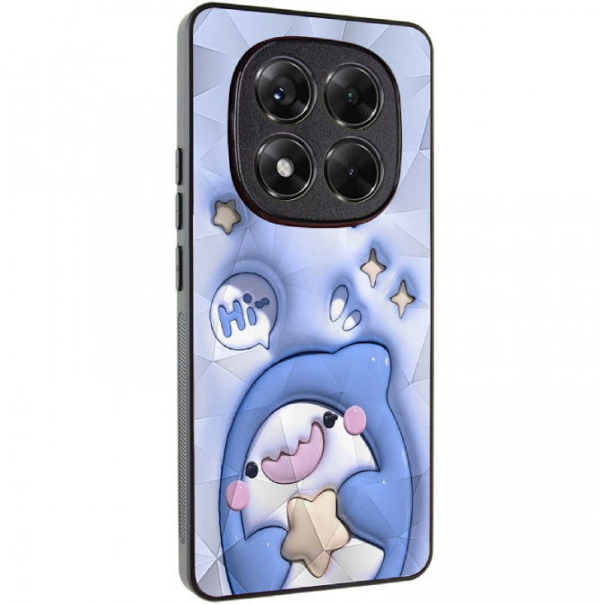 Накладка Prisma Fluffie для Xiaomi Redmi 14C / Poco C75 Shark-1