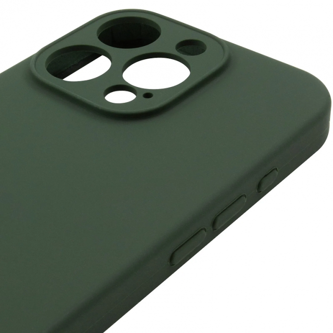 Силіконовий чохол для iPhone 15 Pro Max Cyprus Green FULL (NO LOGO)-3