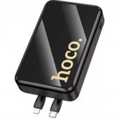 Додаткова батарея Hoco Q37A Graceful 22.5W+PD20W with 2 cables (20000 mAh) Black Додаткова батарея Hoco Q37A Graceful 22.5W+PD20W with 2 cables (20000 mAh) Black