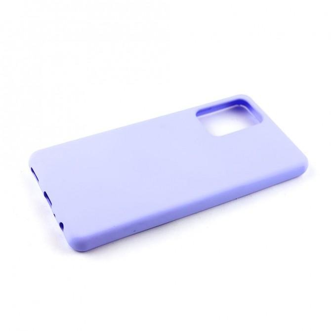Чехол Soft Case для Samsung A525 Galaxy A52 Сиреневый FULL-4