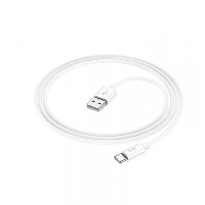 Кабель USB Hoco X87 Magic Type-C White 1m-1