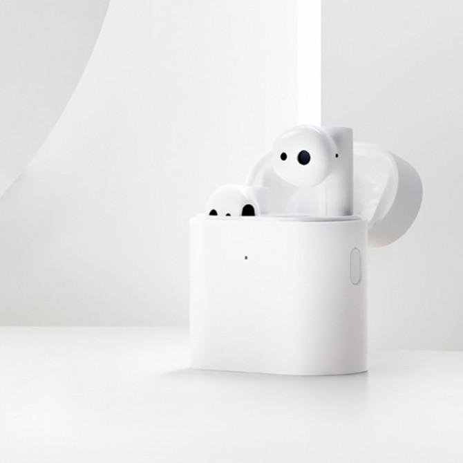 Наушники Stereo Bluetooth Xiaomi Mi Wireless Earphones 2 White (TWSEJ06WM/ZBW4493GL)-1