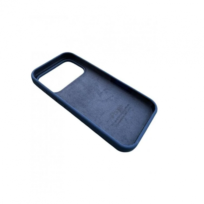 Силиконовый чехол для iPhone 17 Pro Blue FULL-3