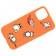 Чехол Funny Animals series для iPhone 12 Pro Max Orange Lazy Cat