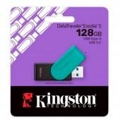 Флеш-накопитель Kingston USB 128GB DT Exodia S Black/Turquoise USB 3.2