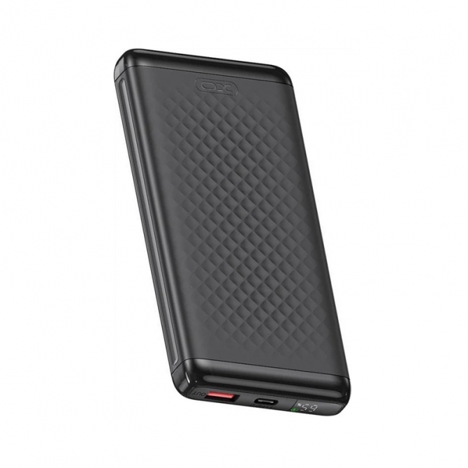 Дополнительная батарея XO PB308 10000 mAh PD 20W+QC3.0 22.5 W Black