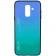 Чехол TPU Gradient HELLO Glass для Samsung A6 Plus Голубой