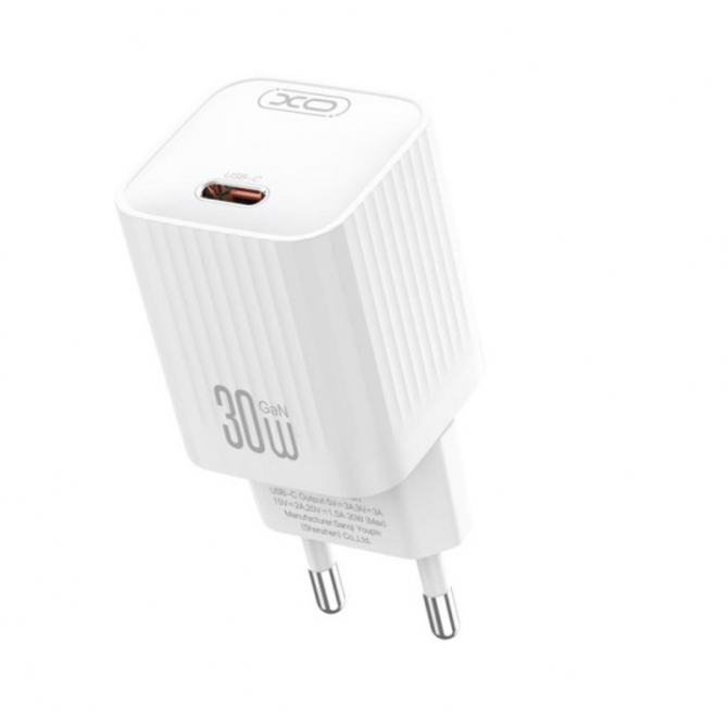 Сетевое зарядное устройство для XO L148 30W/USB-C White