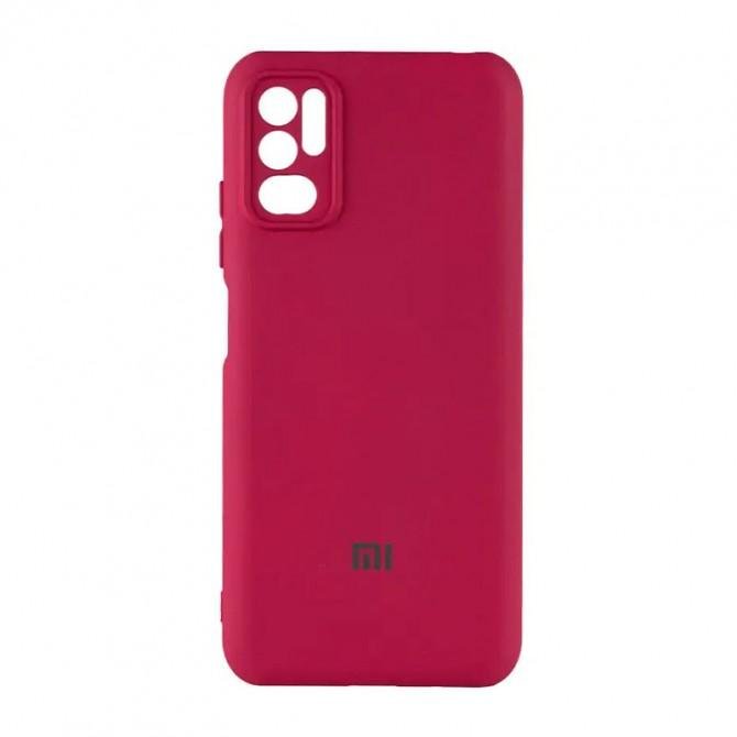 Чехол Original Soft Case Xiaomi Redmi Note 10 5G Бордовый FULL