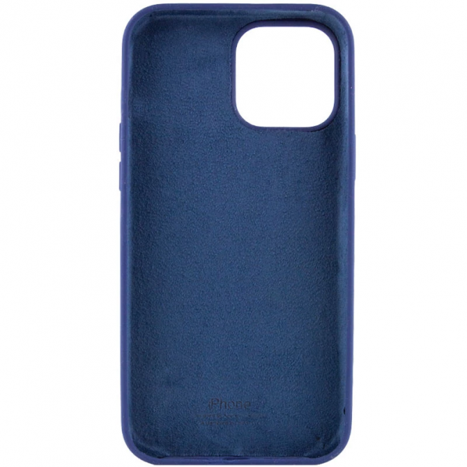 Силіконовий чохол для iPhone 15 Deep Navy FULL-1