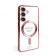 Силиконовый чехол SHINING with MagSafe для Samsung Galaxy S24/S25 Rose Gold