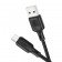 USB Кабель Borofone BX113 Lenny MicroUSB 3A Black 2m