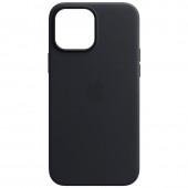 Чехол Apple Leather Case для iPhone 14 Pro Max Black