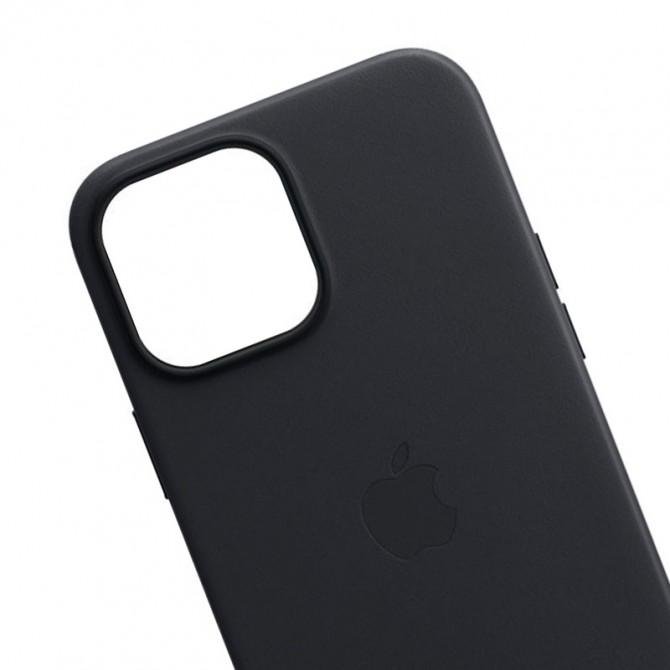 Чохол Apple Leather Case для iPhone 14 Pro Max Black-2