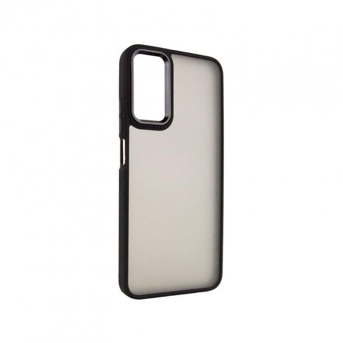 Чехол TPU+PC Lyon Frosted series Oppo A78 4G Black