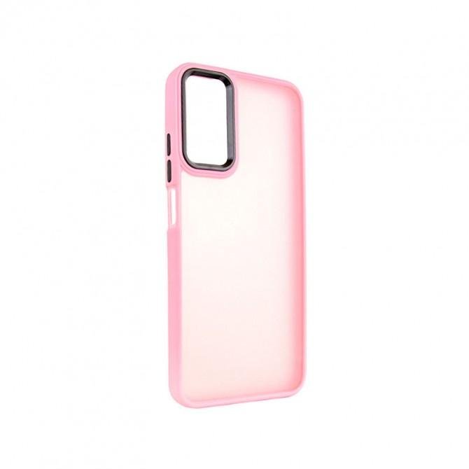 Чехол TPU+PC Lyon Frosted series Oppo A78 4G Pink
