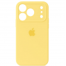 Силіконовий чохол для iPhone 17 Pro Max Yellow FULL