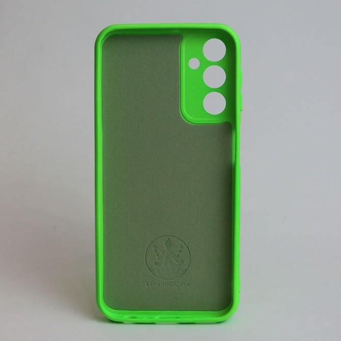 Чехол Original Soft Case Samsung A245 Galaxy A24 Неоново Зеленый FULL-1
