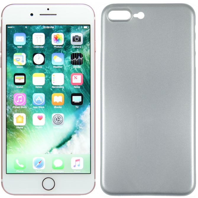 Чехол TOTU Design Crystal Clear series для iPhone 7/8 Plus Silver