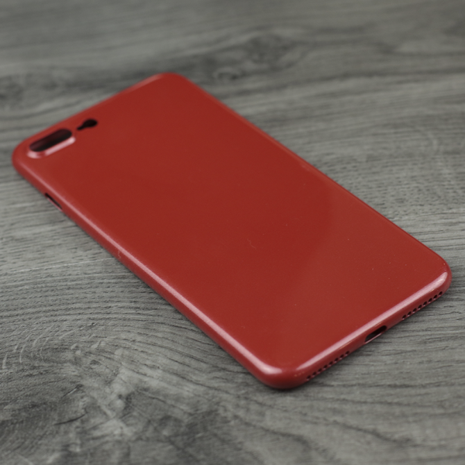 Чехол TOTU Design Crystal Clear series для iPhone 7/8 Plus Red-3