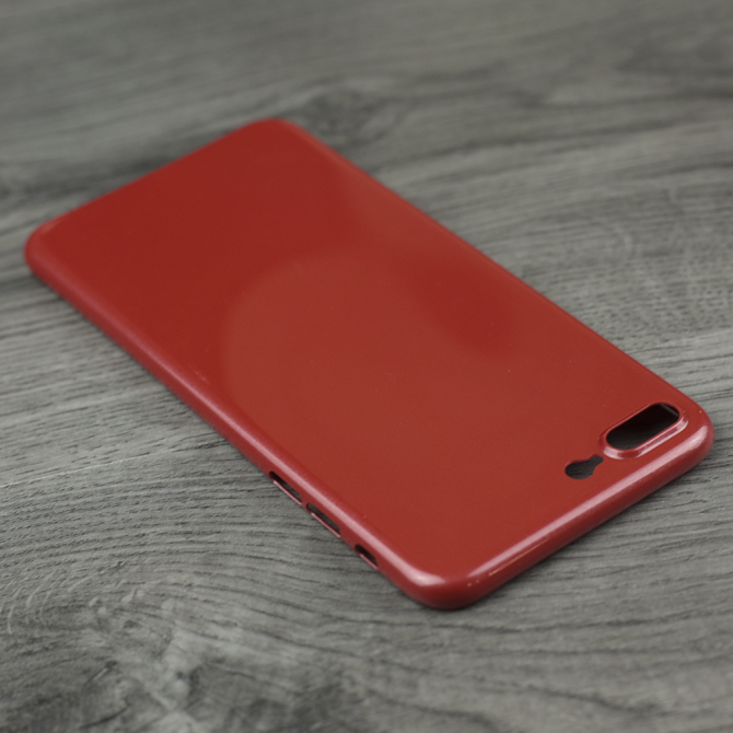 Чехол TOTU Design Crystal Clear series для iPhone 7/8 Plus Red-4