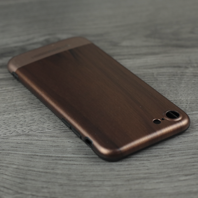 Чохол TOTU Design Wood series для iPhone 7/8 Рожеве Золото-4