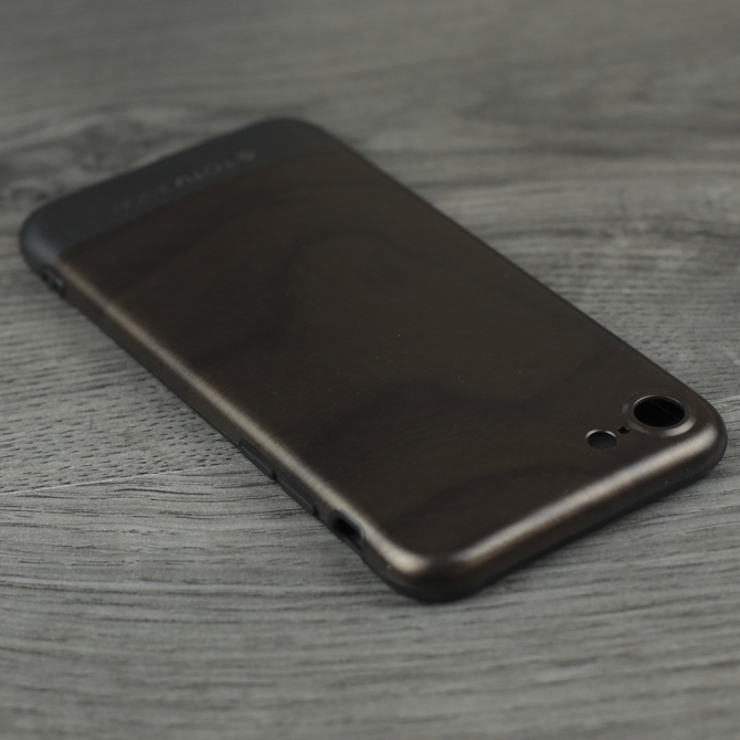 Чехол TOTU Design Wood series для iPhone 7/8 Grey-4