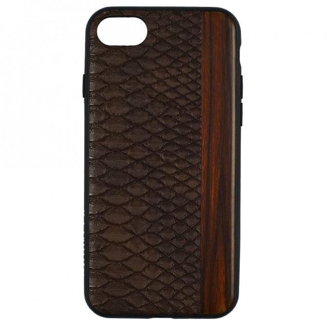 Чехол TOTU Design Jazz series Python pattern version для iPhone 7/8 Brown-1