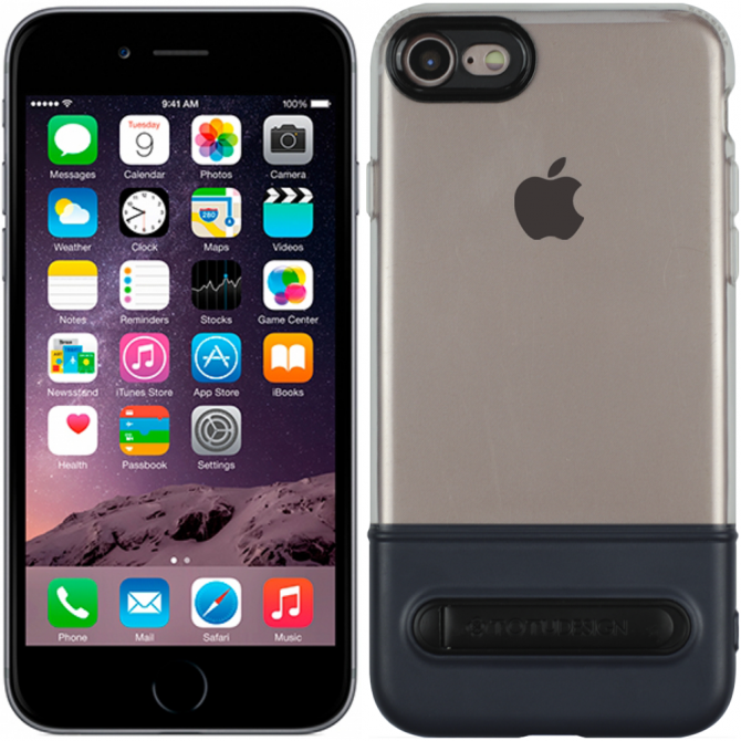 Чехол TOTU Design Crystal Color series для iPhone 7/8 Blue