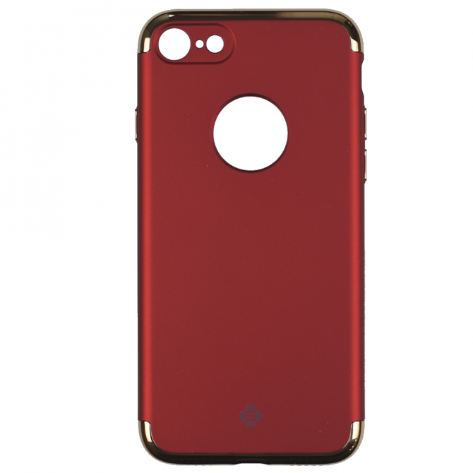 Чехол TOTU Design Armour series для iPhone 7/8 Red+Gold-1